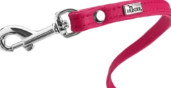 Dog Leash Nappa Petit Pink 140 cm, 8 mm