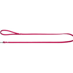 Dog Leash Nappa Petit Pink 140 cm, 8 mm