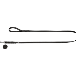 Dog Leash Solid Education Black 200 cm, 16 mm