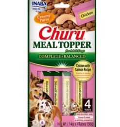 Dog Meal Topper kylling/laks 4 stk