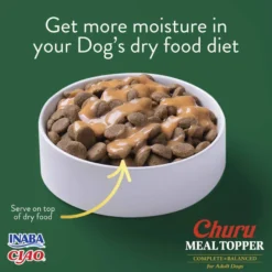 Dog Meal Topper kylling/ost 4 stk