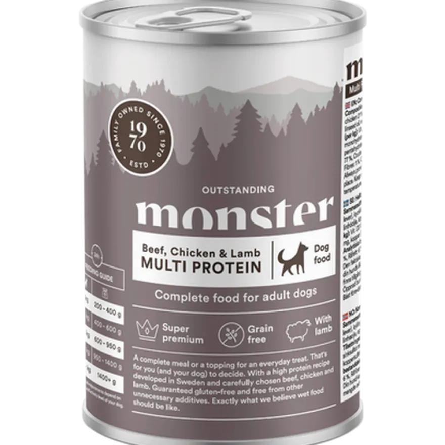 Dog Multi Beef/Chicken/Lamb Burk 400 g x 6