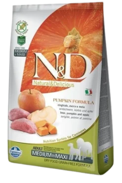 Dog N&D Pumpkin Boar & Apple Adult Medium/Maxi 12 kg
