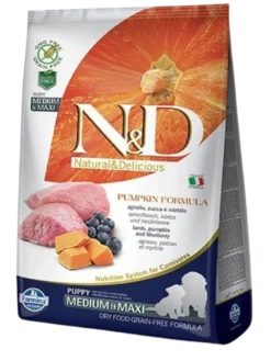 Dog N&D Pumpkin Lamb & Blueberry Puppy Medium/Maxi 2,5 kg