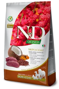 Dog N&D Quinoa Skin & Coat, Venison & Coconut Adult All Breeds 7 kg