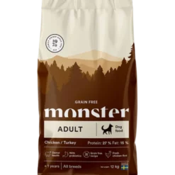 Dog Original Grain Free Adult All Breed kylling og kalkun 2 kg
