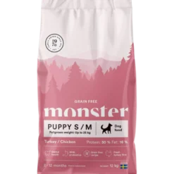 Dog Original Grain Free Puppy S/M Kalkun og kylling 12 kg