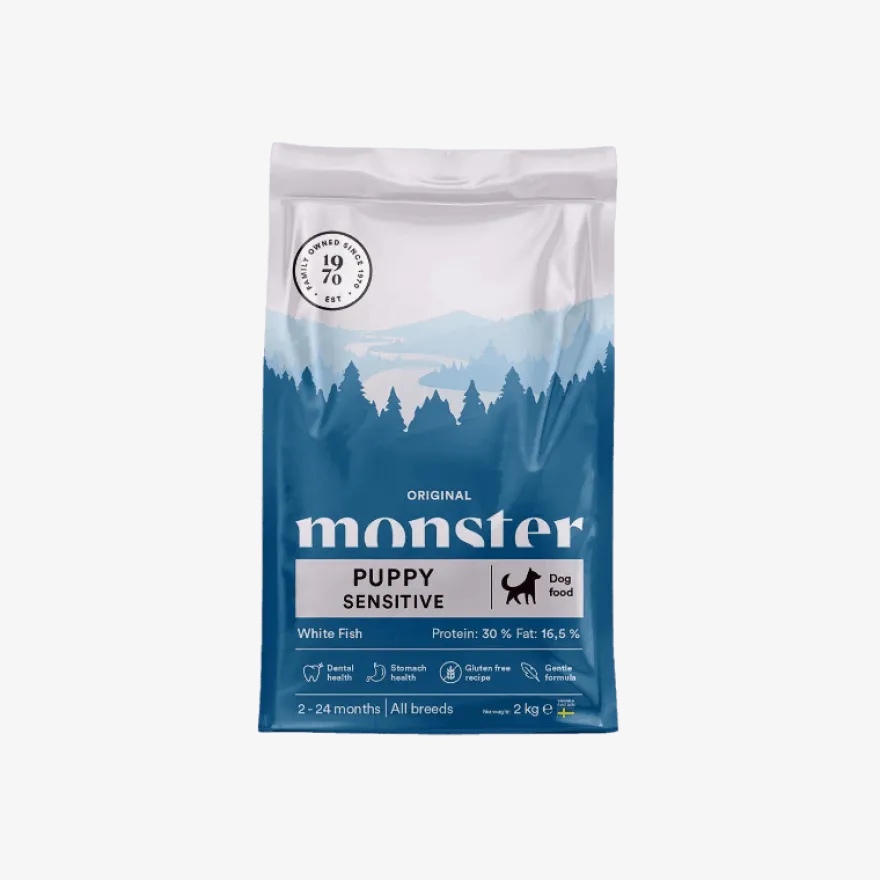 Dog Original Puppy Sensitive hvit fisk 17 kg