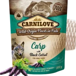 Dog Pouch Paté Karpe med gulrot 300 g