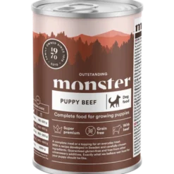 Dog Puppy Beef Burk Red 400 g