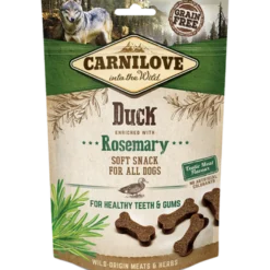 Dog Semi Moist Snack Duck & Rosemary 200g