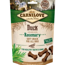 Dog Semi Moist Snack Duck & Rosemary 200g