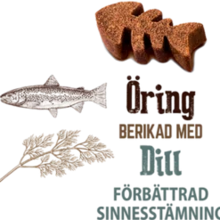 Dog Semi Moist Snack Ørret og dill 200g