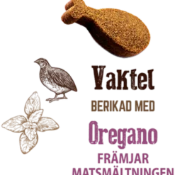 Dog Semi Moist Snack Vaktel & Oregano 200 g