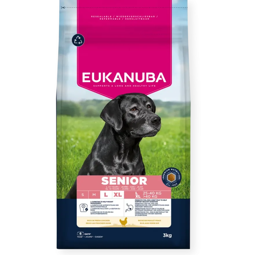 Dog Senior Large Breed Chicken 3 kg
