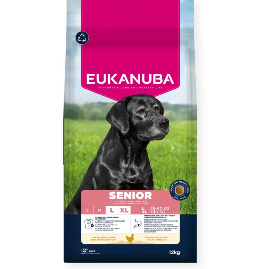 Dog Senior Large Breed Chicken 12 kg