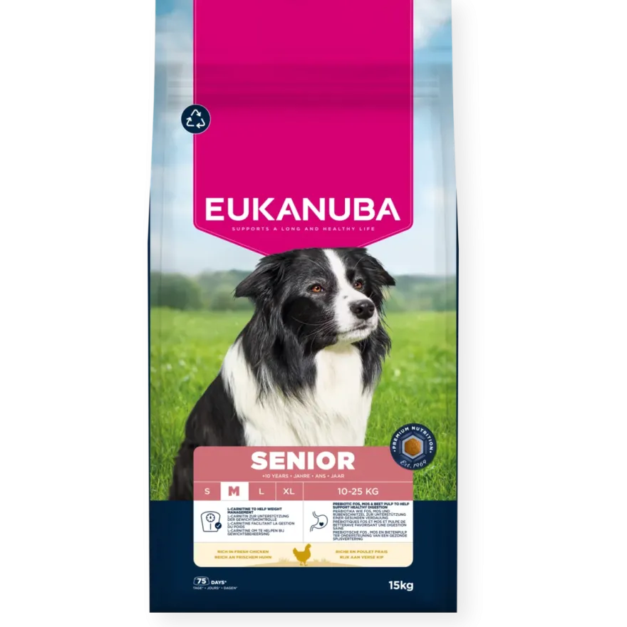 Dog Senior Medium Breed Chicken 15 kg