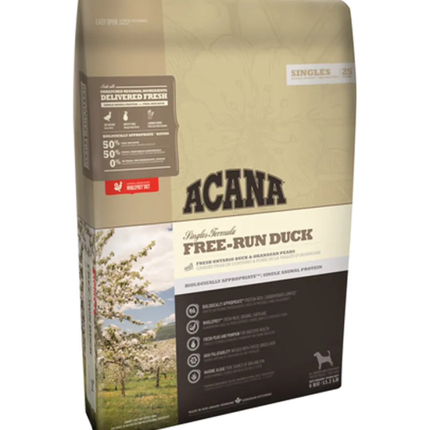Dog Singles Free-Run Duck 6 kg