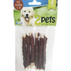 Dogsnack Deer Chewbone 28 cm/3 stk.