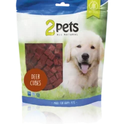 Dogsnack hjortekubber 100 g