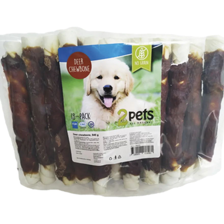 Dogsnack tyggebein for hjort 28 cm/12st