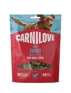 Dog Soft Snack Ørret beriket med dill 200 g