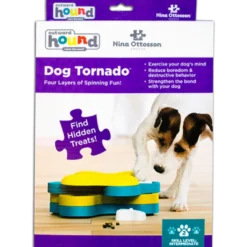 Dog Tornado i plast, nivå 2 (middels nivå) Blå 23,5 x 18 x 7 cm