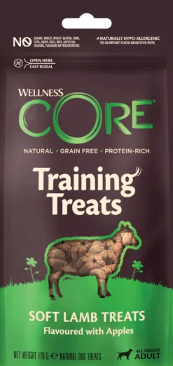 Dog Training Treats Adult All Breed Lamm & Epler Soft 170 g