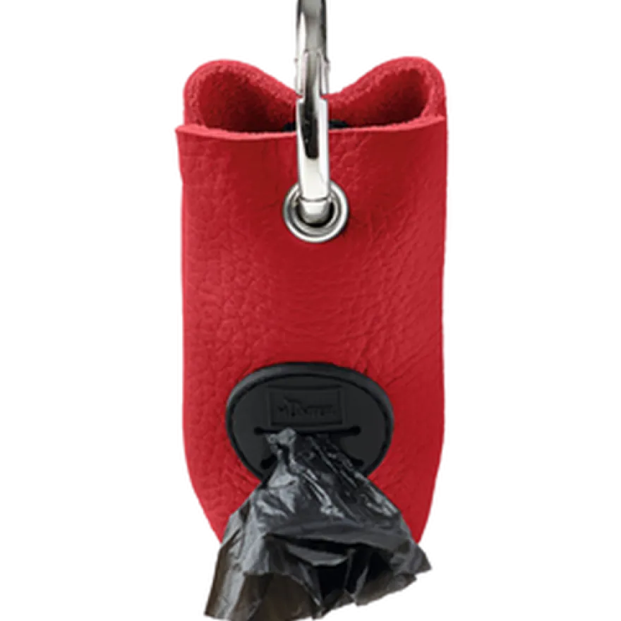 Dog Waste Bag Dispenser Yuna Black 10x5cm + One Roll Of Poo Bags