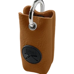 Dog Waste Bag Dispenser Yuna + One Roll Of Poo Bags Brown 10 x 5 cm