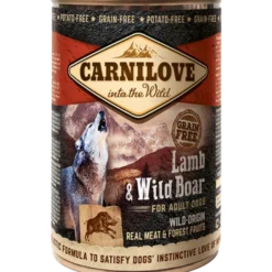 Dog Wild Meat Lamb & Wild Boar 400 g x 6 stk.