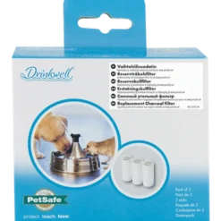 Drinkwell 360 Pet Fountain erstatningskullfilter hvit 3-pk.
