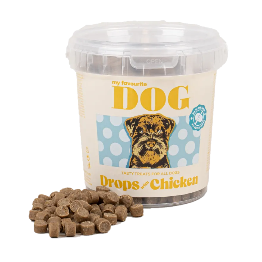 Drops med kylling 500 g