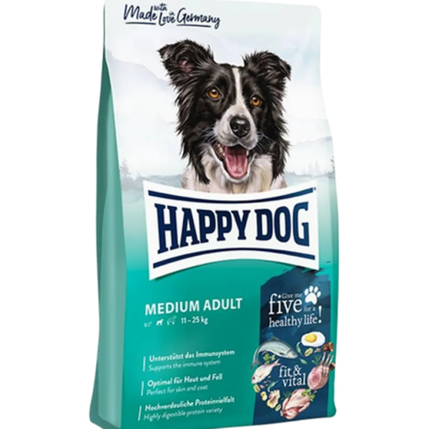 Dry Food Fit & al Adult Medium Turquoise 12 kg