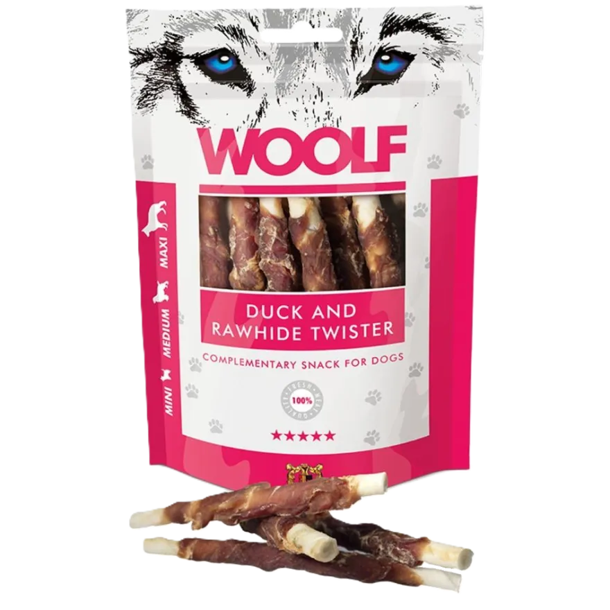 Duck and Rawhide Twister 100g