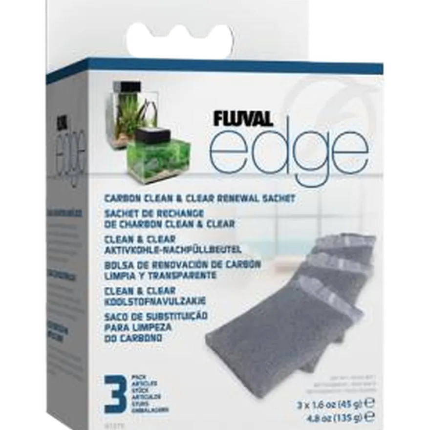 Edge kullfilter svart 3-pakning