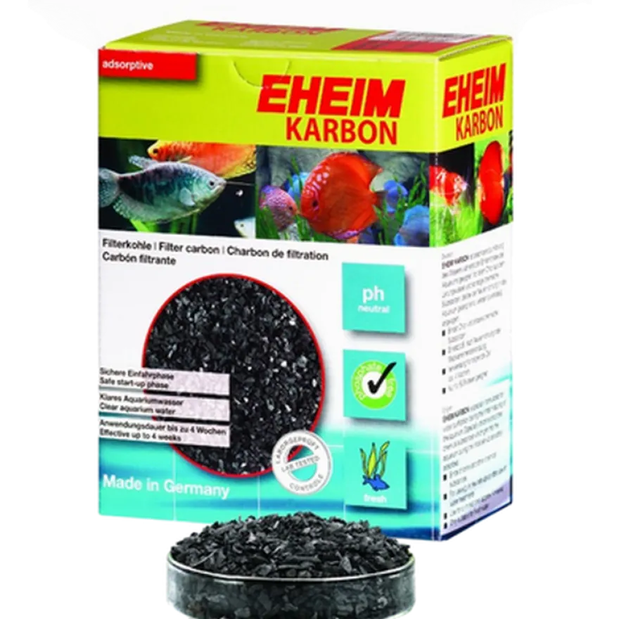 Ehfikarbon Adsorberende filtermedium svart 2 L