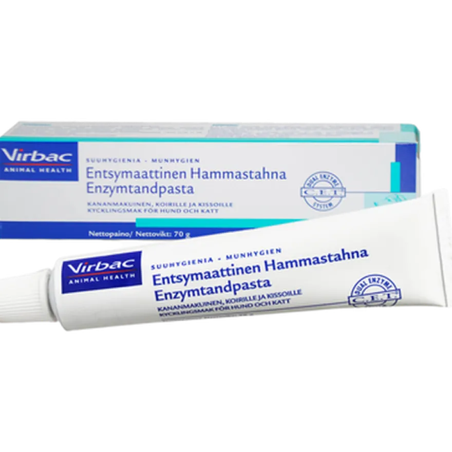Enzymatic Tannkrem - Enzymatic Tannkrem Hund & Katt 70 g x 3