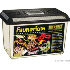 Faunarium Nr 1, 18x11x14cm - Terrarium i plast