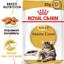 Feline Breed Wet Maine Coon Gravy 85 g x 12 stk - porsjonsposer