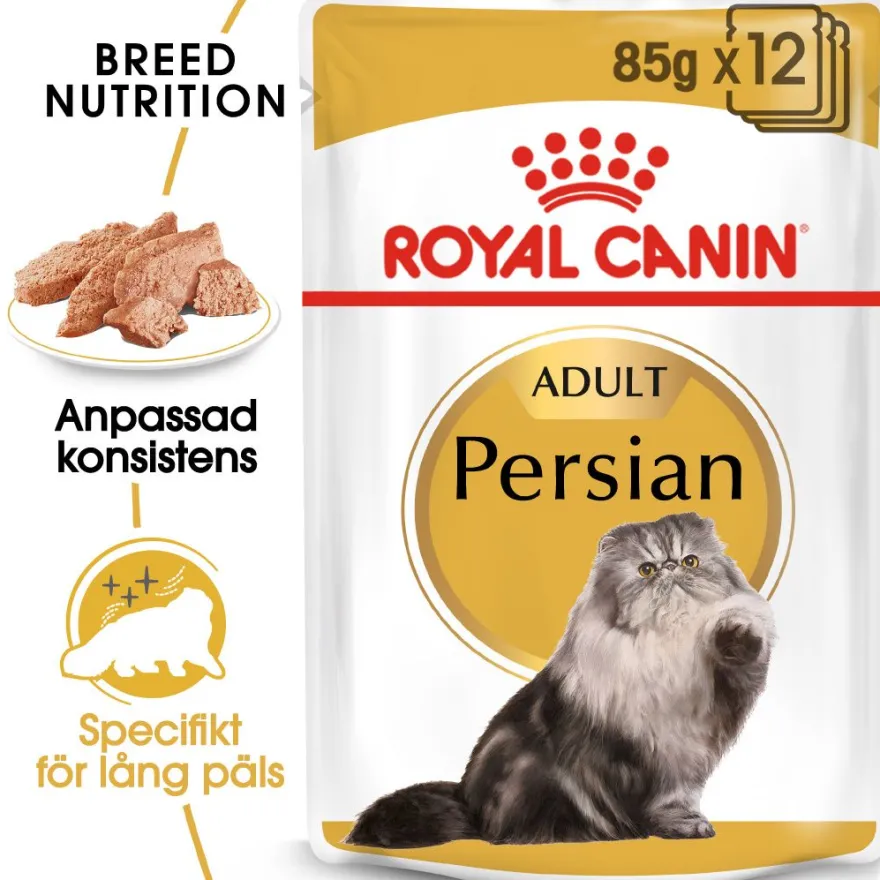 Feline Breed Wet Persian Loaf 85 g x 12 stk - porsjonsposer