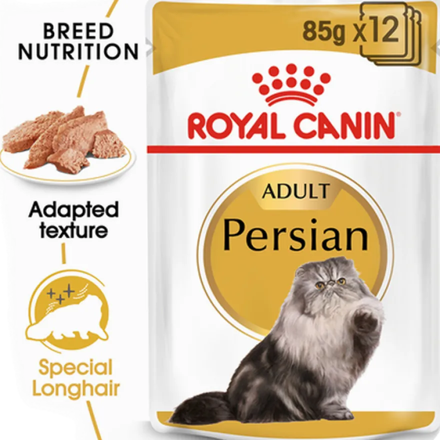 Feline Breed Wet Persian Loaf 85 g x 12 stk - porsjonsposer