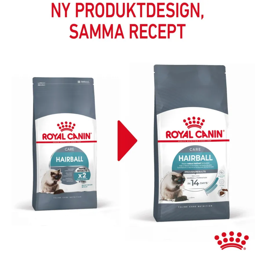 Feline Hairball Care tørrfôr til katter, 10 kg