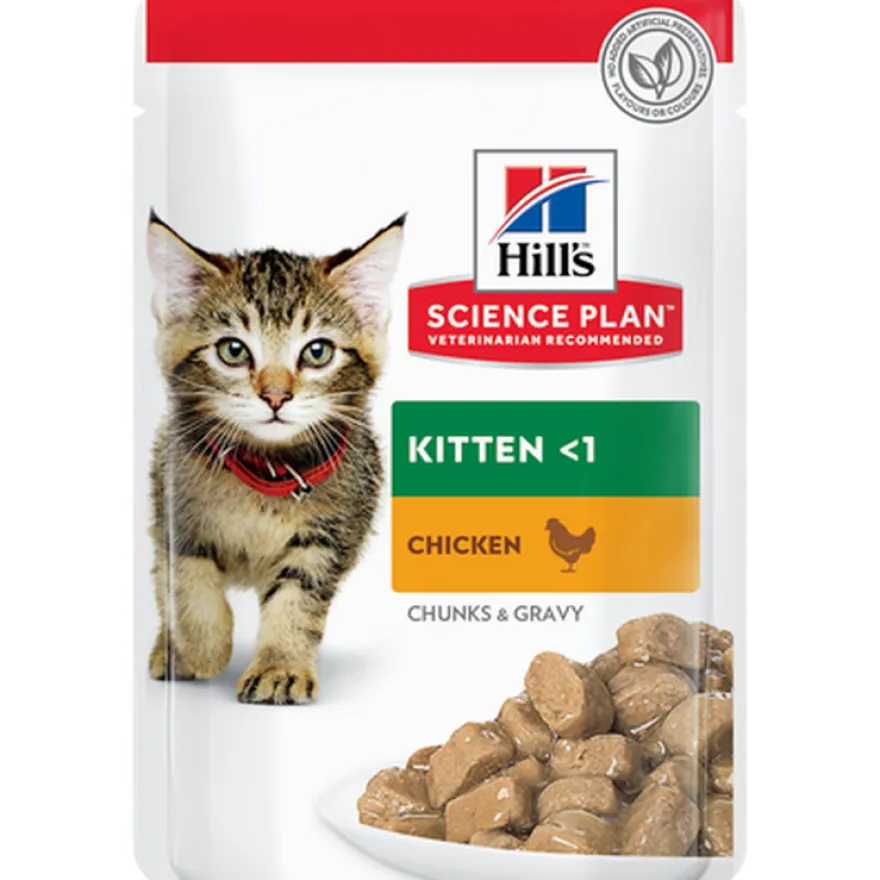 Feline Kitten Ch/Tu Pouch 12 x 85 g