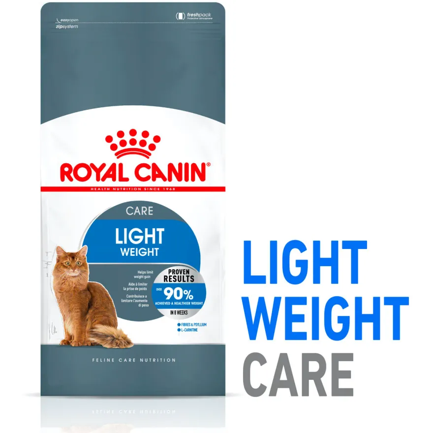Feline Light Weight Care tørrfôr til katter 8 kg