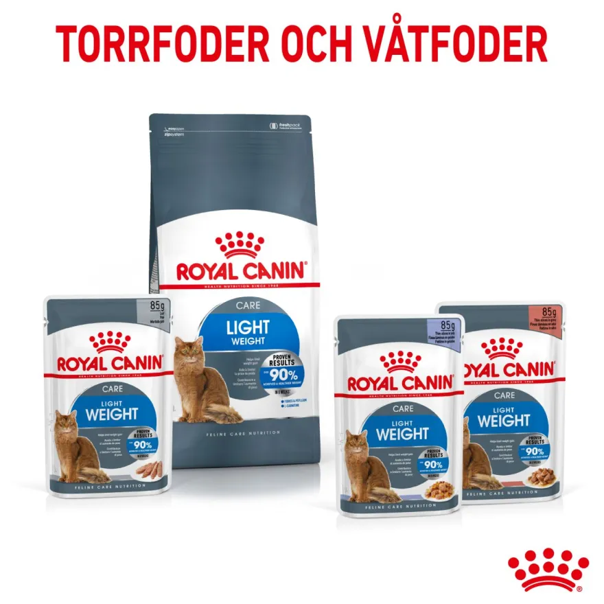 Feline Light Weight Care tørrfôr til katter 1,5 kg