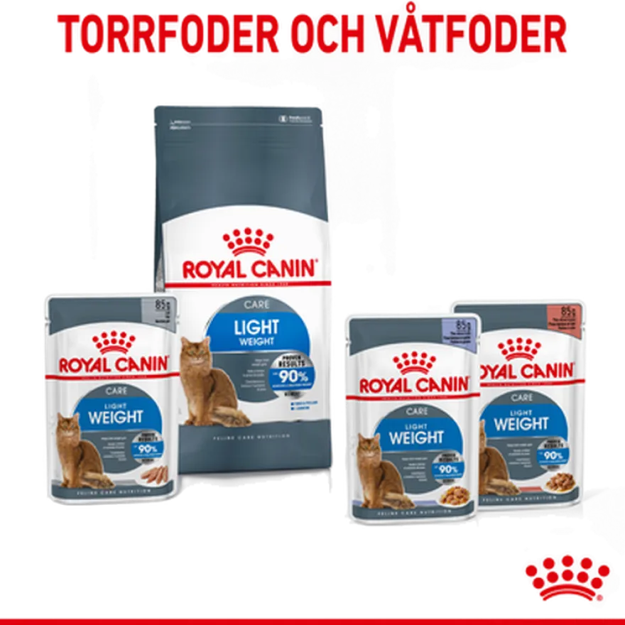 Feline Light Weight Care tørrfôr til katter 1,5 kg