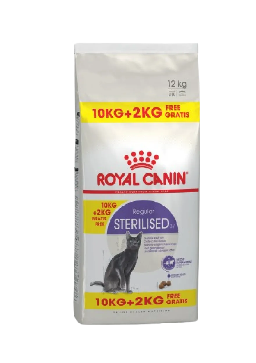 Feline Regular Sterilisert 37 10kg + 2 kg