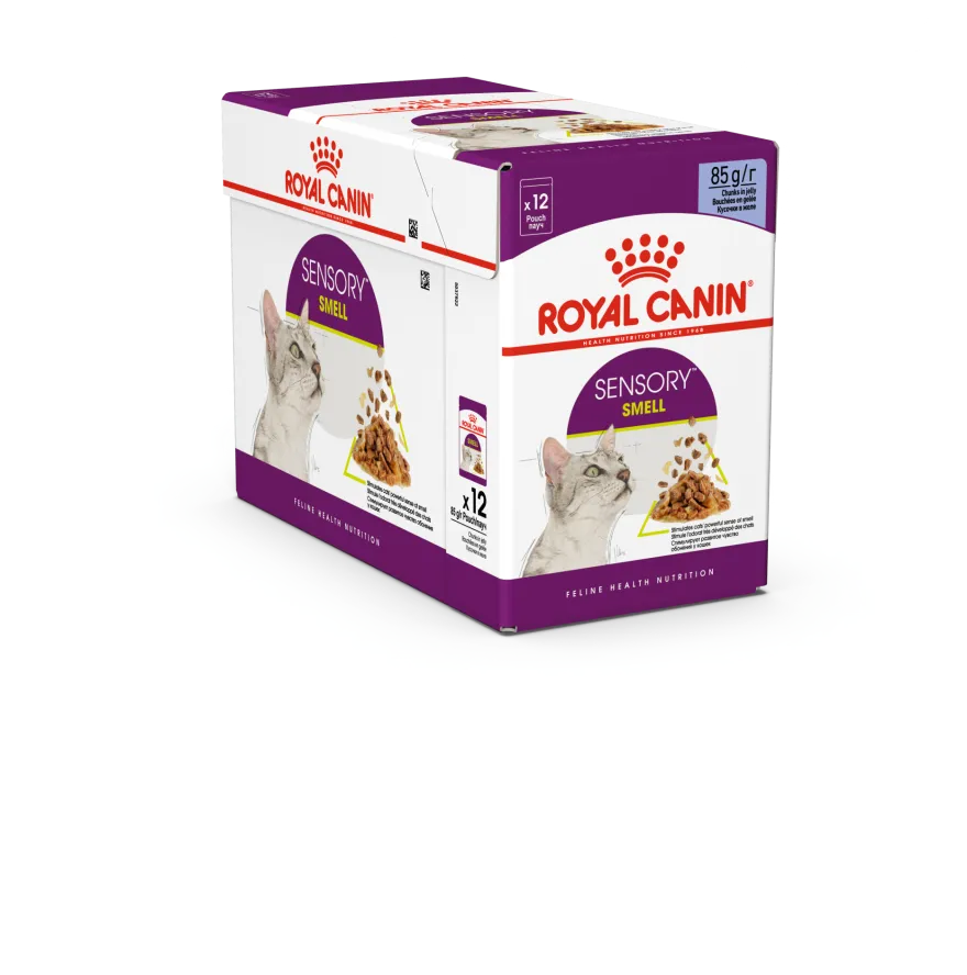 Feline Sensory Luktsaus 85 g x 12 stk - porsjonsposer