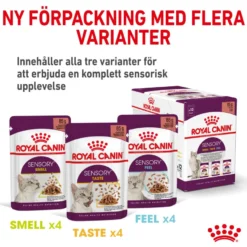 Feline Sensory Luktsaus 85 g x 12 stk - porsjonsposer